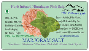 Marjoram Infused Himalayan Pink Salt