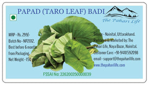 Papad (Taro Leaf) Badi