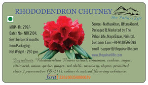 Rhododendron Flower ( Buransh) Chutney