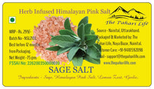 Load image into Gallery viewer, Sage Infused Himalayan Pink Salt