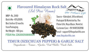Timur (Szechuan Pepper) & Garlic Salt
