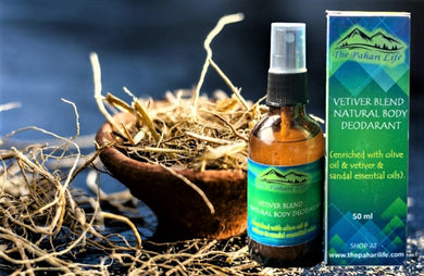 Vetiver Blend Natural Body Deodorant - Certified Organic